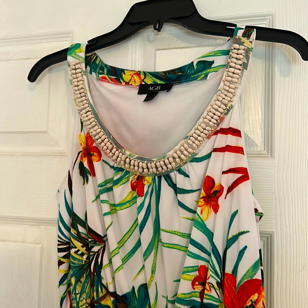 Long dress, beaded AGB brand